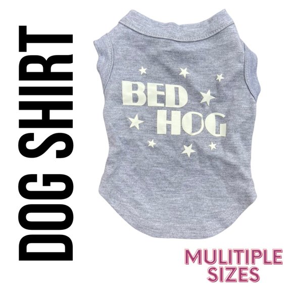 NWT Cat or Dog Shirt "Bed Hog" 6-10 pounds - Picture 1 of 2
